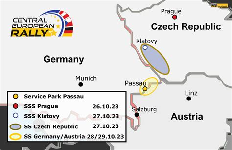 rally central europe 2023 map